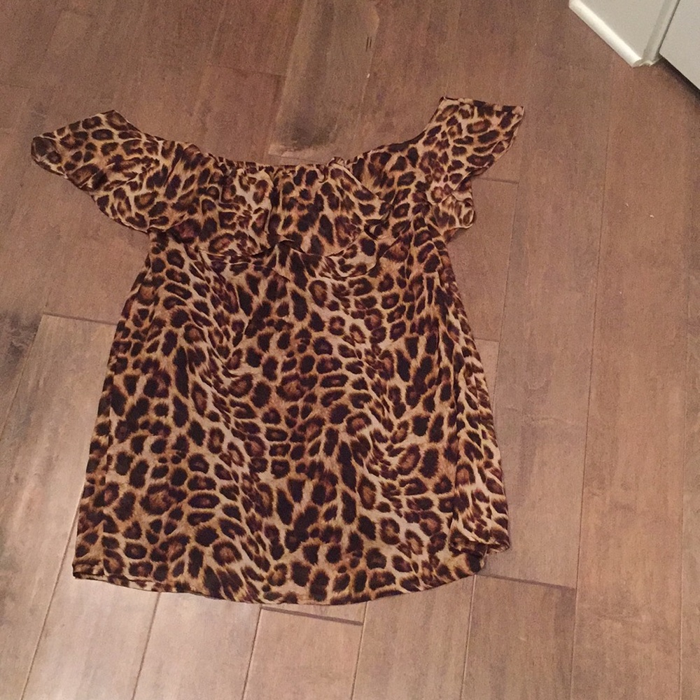Size medium leopard boutique dress- NWT